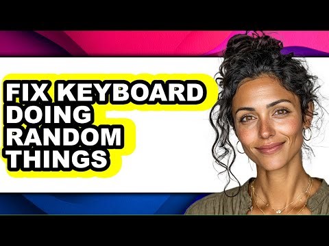 How to Fix Keyboard Doing Random Things - Easy Guide