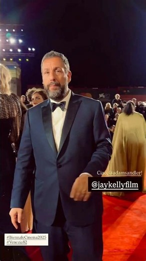 Adam Sandler at the 2025 Venice Film Festival. #adamsandler