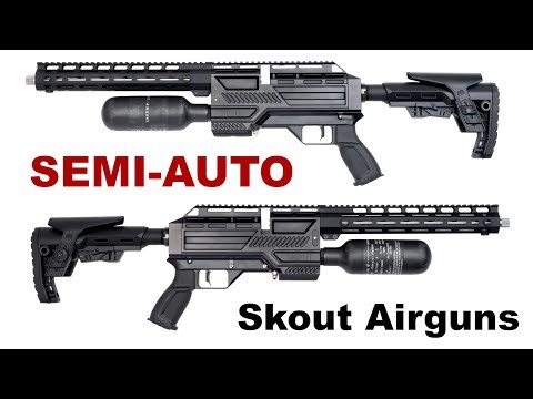 Skout SEMI-AUTO Airgun (#1 of Shot Show 2026 Airguns) ALL SPECS in Under 5 Minutes