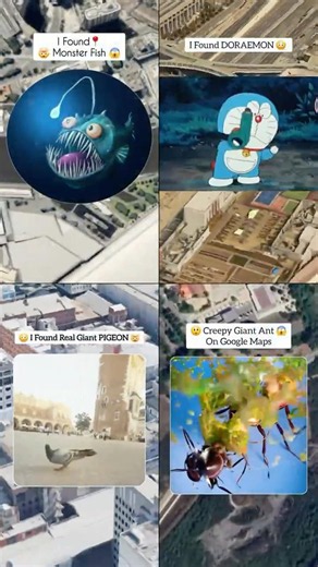 Top4 Creepy Finds on Google Earth #creepyshorts #googlemaps #weirdthings #googleearth