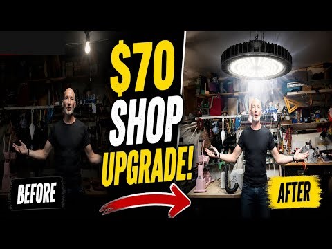 The $70 shop upgrade you won’t regret - CINOTON Smart UFO Light