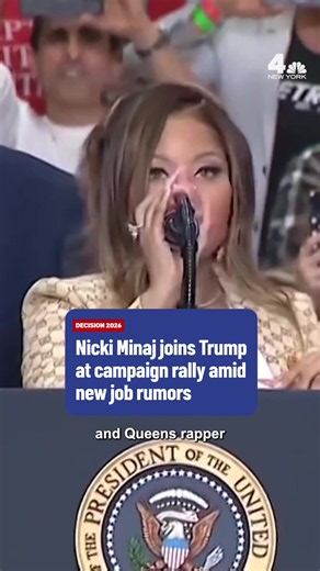 President Donald Trump hit the campaign trail over the weekend with Queens rapper Nicki Minaj. She cheered on the president on stage in Michigan, where Trump embraced Islamophobic rhetoric against Democrat Abdul El-Sayed.
