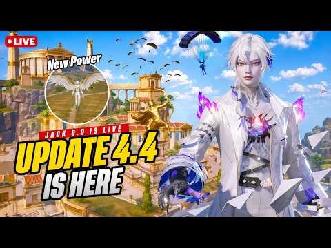 FINALLY 4.4 UPDATE IS HERE IN BGMI SOLO VS SQUAD🔥#bgmi #bgmilive #shortsfeed #shortslive