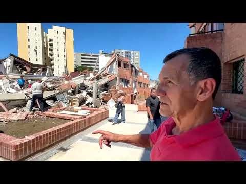 'I'm speechless': Cali resident surveys Colombia earthquake ruins