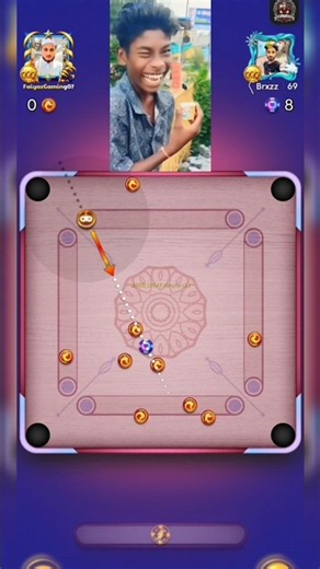 Singapore Plaza Break To Finish 🔥😍 | Funny Edit Carrom Pool #youtubeshorts #carrompool #shorts