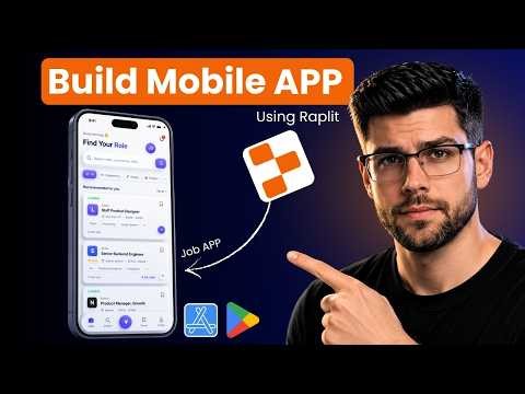Build Mobile APP using AI | No Coding | Replit AI Full Tutorial for Beginners