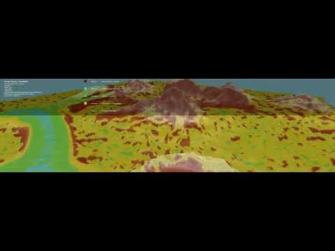 Building my first RTS game in Unity. Terrain generator + Debug console