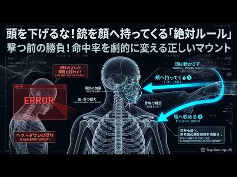 Trap Shooting Lab 068【正しいマウント（挙銃）】：撃つ前の勝負！命中率を劇的に変える