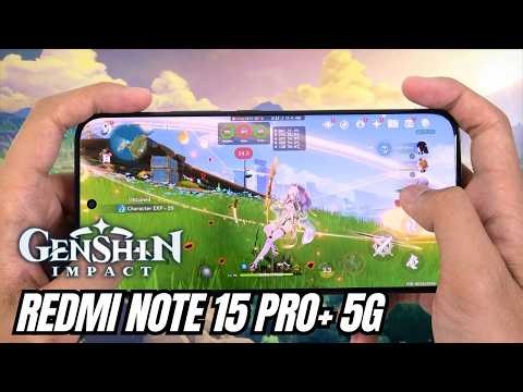 Redmi Note 15 Pro Plus 5G Test Game Genshin Impact | Snapdragon 7s Gen 4 Gaming