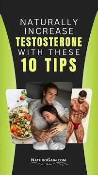 10 Tips to Naturally Boost Your Testosterone for More Energy & Strength