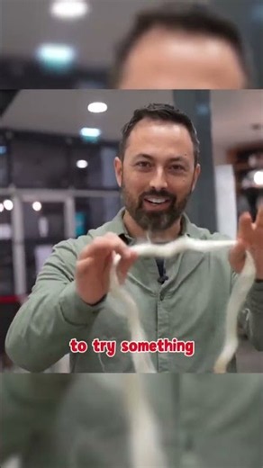 How strong is spider silk?! 🕷️ (Veritasium) #engineering #science #experiment #amazingfacts