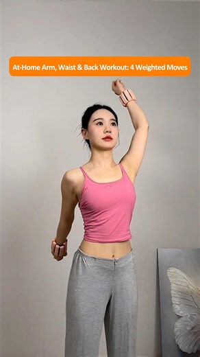 Do These 4 Weighted Moves Every Day to Tone Your Arms, Define Your Waist and Shape Your Back