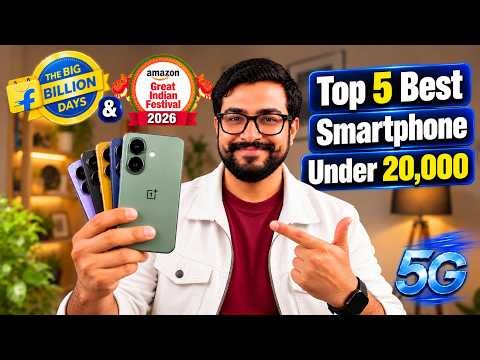 Top 5 Best Phone Under 20000 in Flipkart Big Billion Days & Amazon GIF Sale 2026