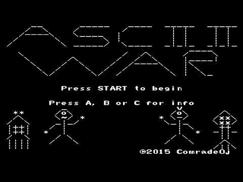 ASCII WAR (ComradeOj)►ТОЧКА ТОЧКА ЧЕРТОЧКА📏📏📏