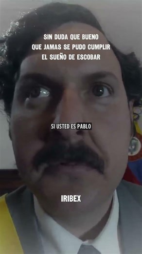 Pablo Escobar creía que podía ser presidente #elpatrondelmal #increíble
