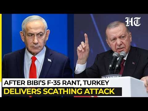 Turkey Tears Into Netanyahu After His F-35 Rant To Trump; ‘Bibi Just Wants A New Enemy’ | Erdogan