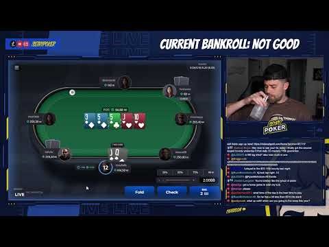 Playing Low Stakes Poker And WINNING!