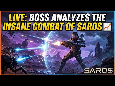 Live: Boss Analyzes the Insane Combat of SAROS 📈#shorts