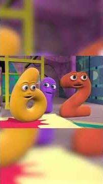 Jump to SIX! How Many Jumps Do YOU Need?! #Numberjacks #Shorts #kidsvideos #learnmaths