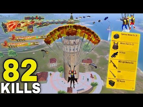 49 KILLS!!😍 NEW BEST LOOT GAMEPLAY with AWM+MG3 😱 PUBG MOBILE - BGMI 