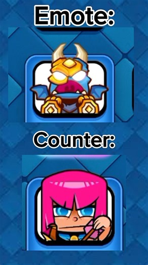 Emote Vs Toxics counter 💀 part 01 #clashroyale #supercell