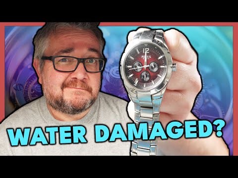 A WATCH Repair Tech refused to work on this FOSSIL | Can I FIX it?