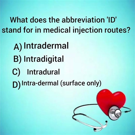 ID Injections: Where Does the Needle Go? 💉 #shorts
