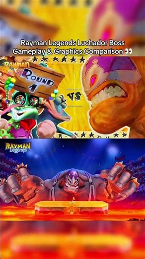Rayman Legends Retold Luchador Comparison 👀
