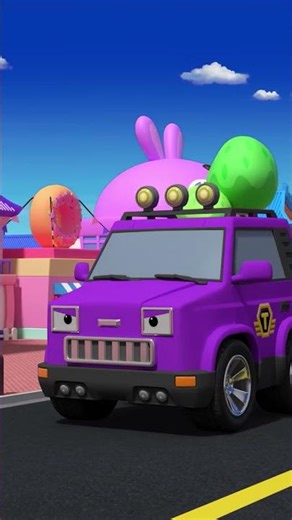 The colorful water balloons are popping! #learncolors #tayo #shorts