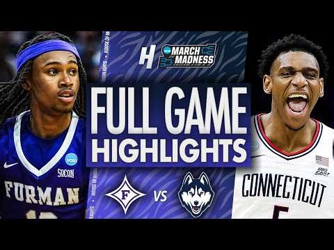 Furman vs UConn - FULL GAME HIGHLIGHTS 🔥 First Round | NCAA March Madness 2026