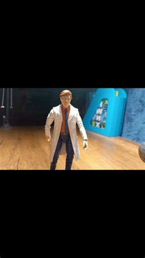 Spider man vs green goblin stop motion ( Part 1)