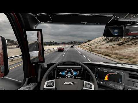 American Truck Simulator – 4K ULTRA REALISTIC MODS Graphics | Full Driving [142 Mi]