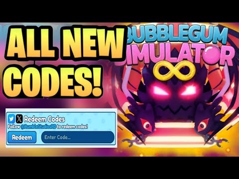 *NEW* ALL WORKING UPDATE CODES FOR BUBBLE GUM SIMULATOR IN JANUARY 2026! ROBLOX BGM INFINITY CODES!