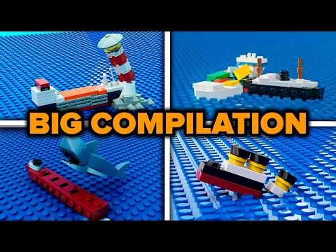 LEGO Mini Ship Disasters | Full Compilation