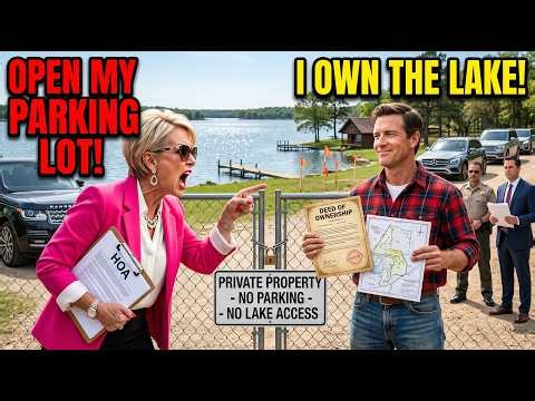 HOA Tried to Evict Me from My Cabin — Too Bad I Own the Lake and Their Only Parking Lot