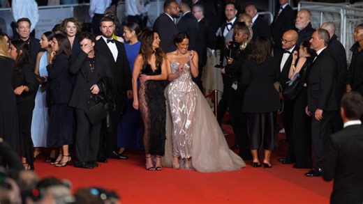 Daring stars breaking the no nudity rules in 'naked' dresses at Cannes 2026