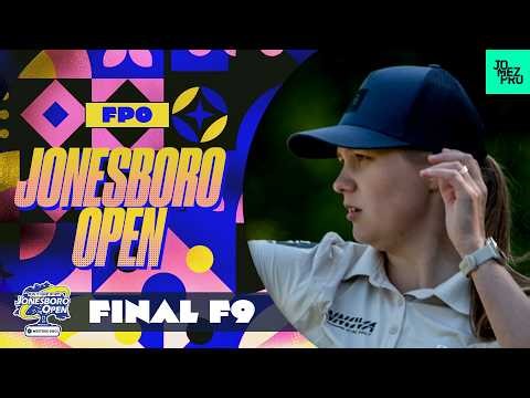 2026 Jonesboro Open | FPO FINALF9 | Blomroos, Handley, Montgomery, Allen | Jomez Disc Golf