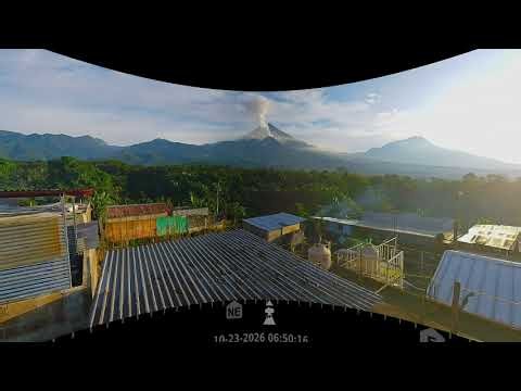 Oct 23, 2026: 8K VR180 Volcano Eruption – Santiaguito Caliente Vent (Santa María) | Full Day