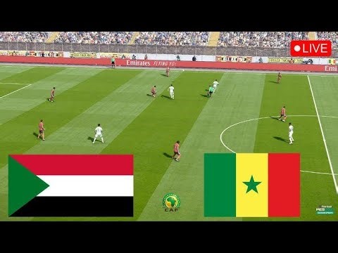 🇸🇳 Senegal vs Sudan LIVE 🔥 | World Cup 2026 Qualifiers | Live Match Today | Senegal Live Match