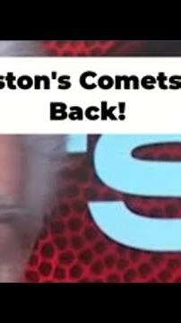 Comets return: One of Houston's greatest sports comebacks