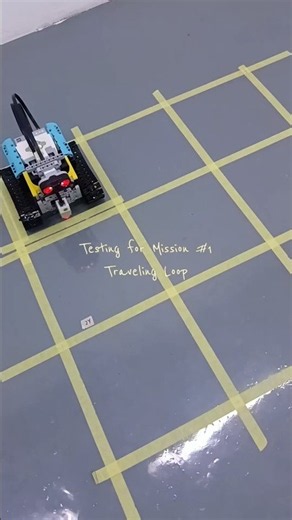 FLL 1st version innovation bot test traveling loop done #lego #fll #challenge #innovation #project
