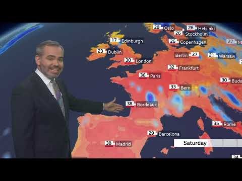 BBC Weather today in Europe - July 11th, 2026