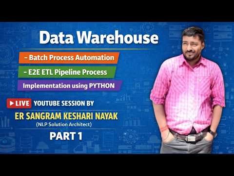 ETL E2E Pipeline | Batch and Real time Processing | Automation | Python ML | Scodeen Global # Part 1