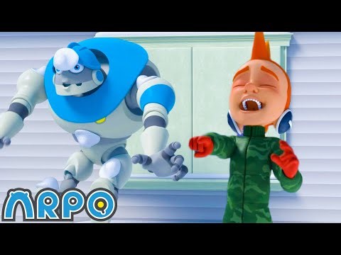 Is Arpo Losing The Snowball Fight? 🤖 Cartoons For Kids | Arpo Full Episodes | After School Club