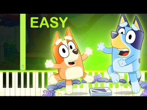 A Message From The Fairies | BLUEY - EASY Piano Tutorial