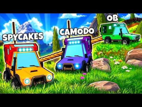 Our Cars Are TIED Together… Can We Climb This Mountain?!