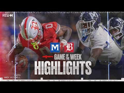 Keegan Croucher & David Gabriel Georges GO OFF in Baylor's win over McCallie 😤 🏈