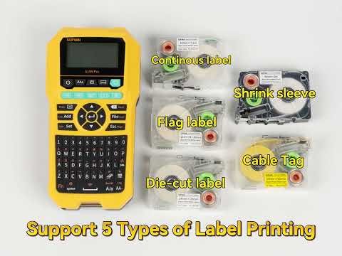G15M Pro Portable Label Printer | Smart Thermal Transfer Labeling