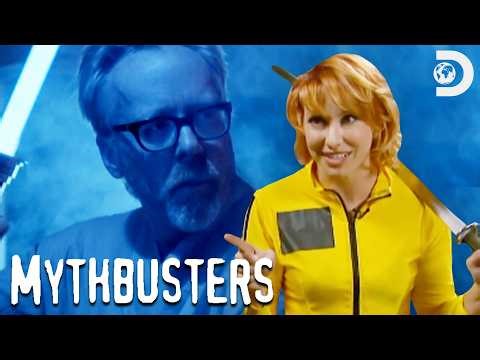 Coffin Punch from Kill Bill & More Movie Myths Tested! ⭐🎥 Mythbusters | Discovery