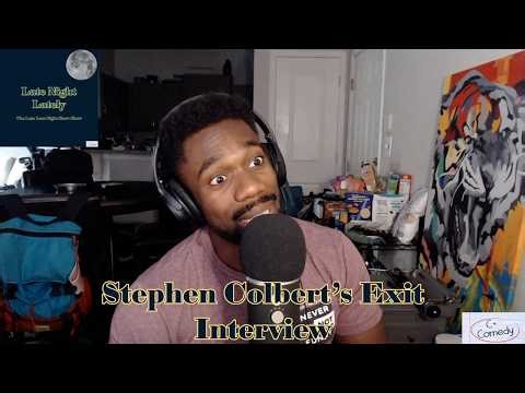Stephen Colbert’s Exit Interview | Late Night Lately Episode 96